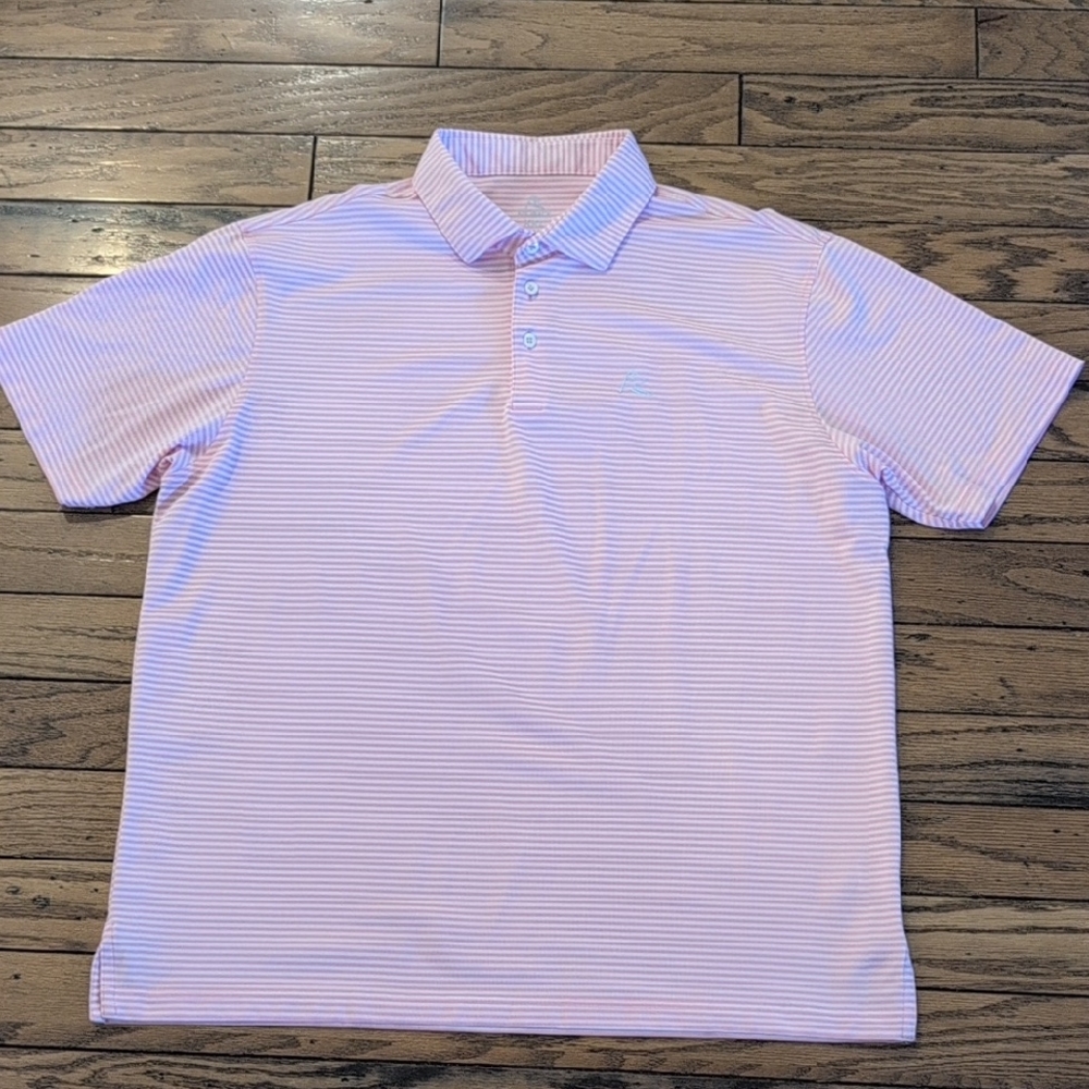 Rhoback Pink Polo Shirt Classic Design